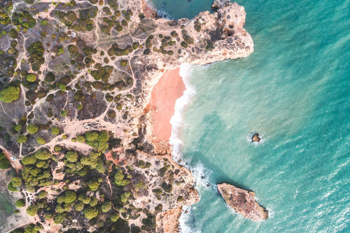 Beach in Algarve, Portugal